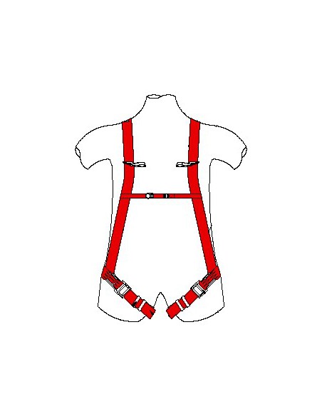 Harnais standard 2 points d'attaches