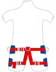 Ceinture-cuissard  3 points d'attaches TOP-LOCK 2