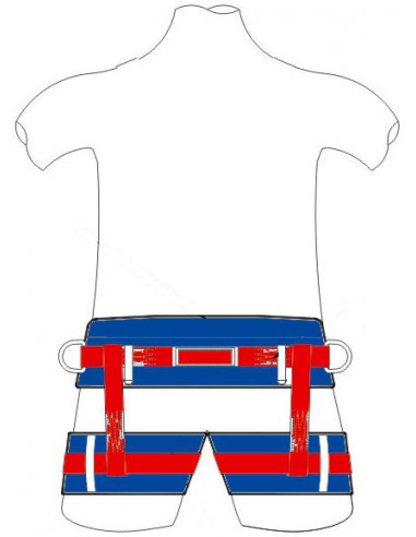 Ceinture-cuissard  3 points d'attaches TOP-LOCK