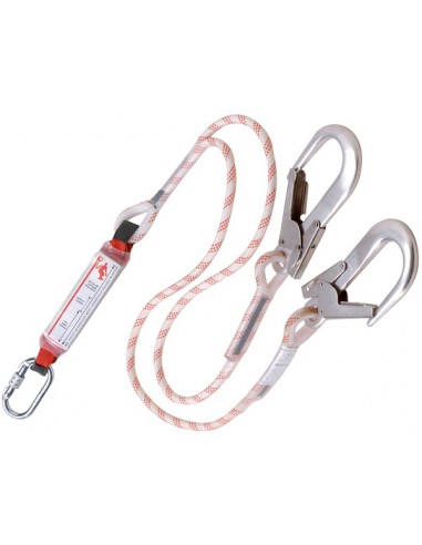 Absorbeur d'énergie avec 2 cordes tressées 1.80 mètres