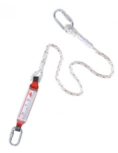 Absorbeur d'énergie avec cordes 1.80 mètres