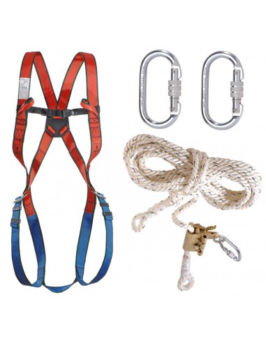 Kit mallette antichute 2 points d'ancrage 1 antichute mobile