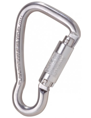 Mousqueton de sécurité automatique en aluminium