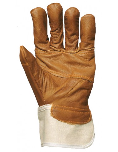 Gants de protection contre les risques mécaniques, en cuir fleur d'ameublement