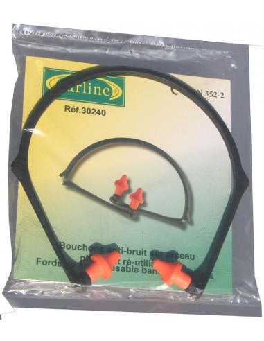 Arceau pliable bouchons anti bruit 30240