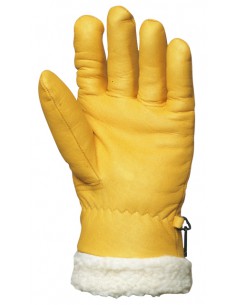 Gants de protection mécanique renforcé d'usage général, protection froid négatif, doublé fourrure