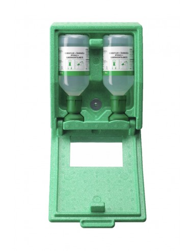 Coffret mural lave oeil opthalmique 2x500 ml 60123