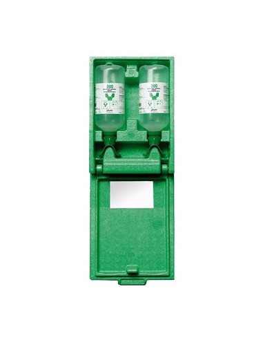 Coffret mural lave oeil DUO opthalmique 2x1 litre 60128
