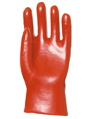 Gant de protection contre les risques mécaniques, enduction PVC sur coton interlock