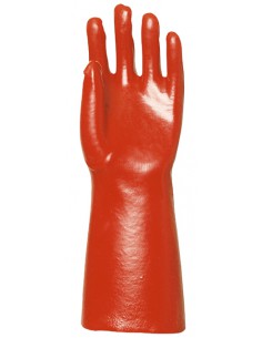 Gant de protection contre les risques mécaniques, enduction PVC sur coton interlock