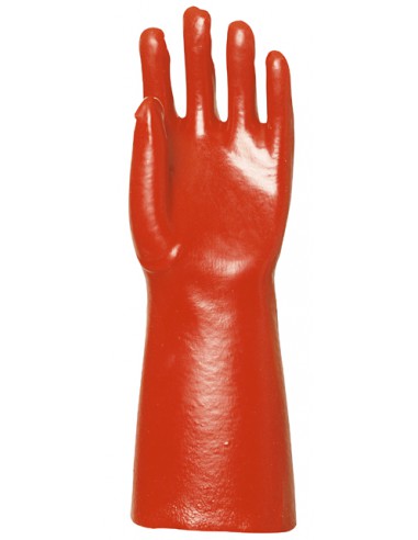 Gant de protection contre les risques mécaniques, enduction PVC sur coton interlock