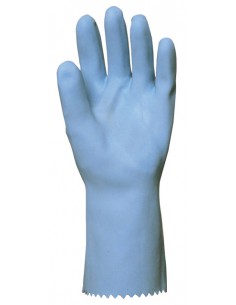 Gants de protection contre les risques chimiques et bactériologiques, latex sur jersey qualité
supérieure, longueur 30 cm