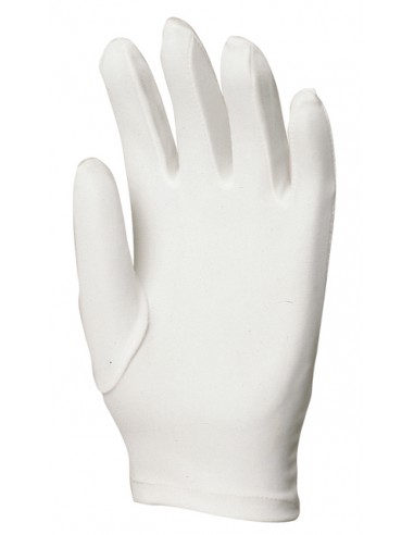 Gants de manipulation et protection des pièces, nylon blanc