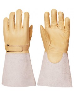 Surgants électricien en cuir hydrofuge 2550