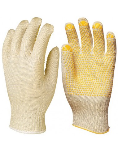 Gants nylon NCY léger cut résistant paume picots 4450