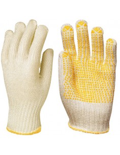 Gants nylon NCY lourd cut résistant paume picots 4485