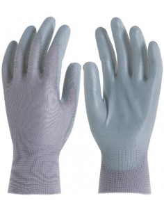 Gants légers fine enduction polyuréthane gris 6130