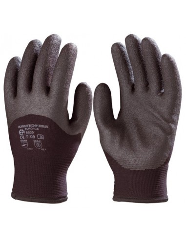 Gants nylon acrylique enduit mousse PVC HPT isolante 6630