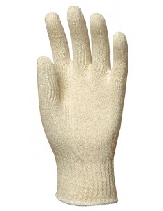 Gants de manipulation légère et protection des pièces, tricoté épais fils 100% coton, poignet bord côtes