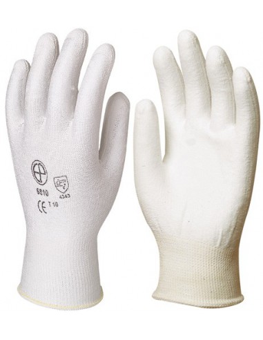 Gants légers anti coupure fils HPPE enduction PU 6810