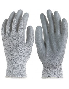 Gants légers anti coupure fils HPPE enduction PU 6830