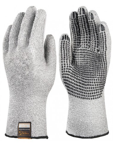 Gants anti coupure tricotés Taeki 5® paume picots 7020
