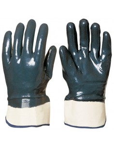 Gants double enduction nitrile avec manchette 9620