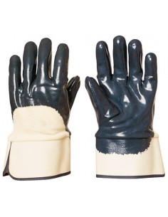 Gants double enduction nitrile avec manchette 9630