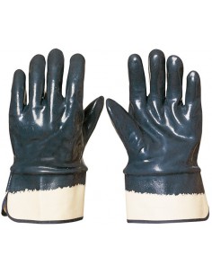Gants double enduction nitrile avec manchette 9650