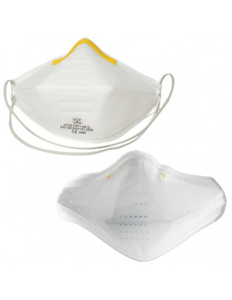 Masque à usage court pliable type FFP1 NR D SL 23100