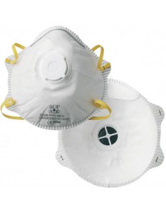 Masque coque valve à usage court type FFP1 ND D SL 23106