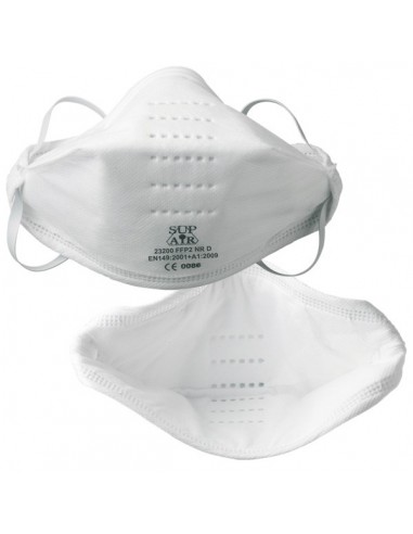 Masque usage court pliable type FFP2 NR D SL  23200