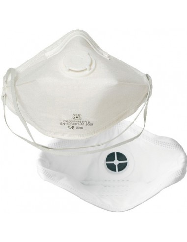 Masque à usage court pliable valve type FFP2 NR D SL 23205