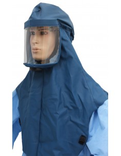 Cagoule respiratoire longue avec écran 710200B