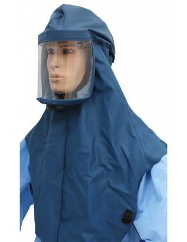 Cagoule respiratoire longue avec écran 710200B