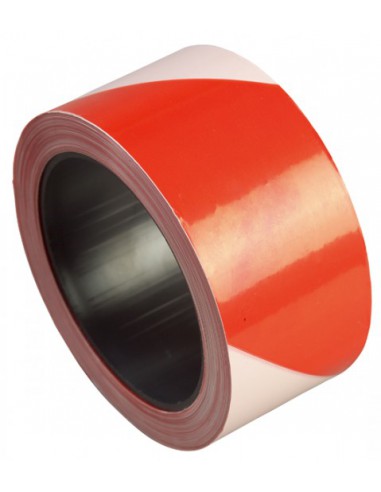 Ruban de signalisation rouge blanc 70010