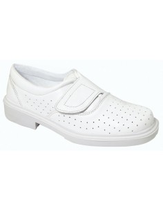 CHAUSSURES DE TRAVAIL MIXTES LONDRES VELCRO PERFO O2