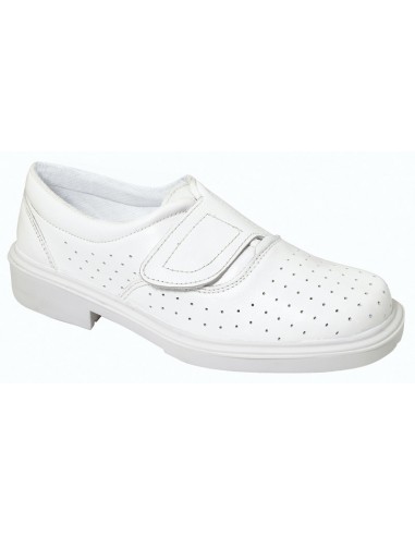 CHAUSSURES DE TRAVAIL MIXTES LONDRES VELCRO PERFO O2