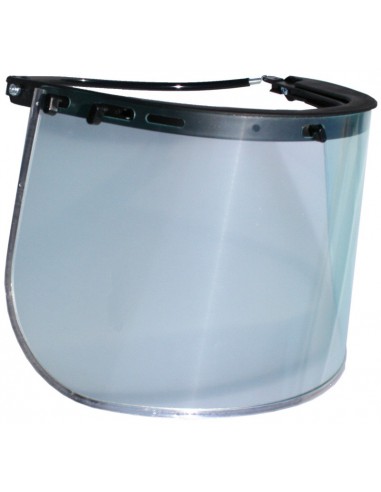 Ecran clair bord métal adaptable sur casque 60718