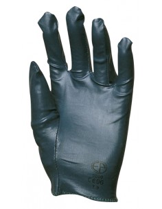 Gant de protection contre les risques mécaniques, support coton interlock enduit nitrile NBR antistatique