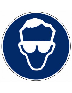 Signalétique port de lunettes obligatoires 
