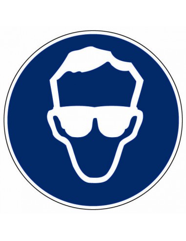 Signalétique port de lunettes obligatoires 