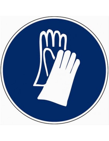 Panneau port des gants obligatoires 70360GA