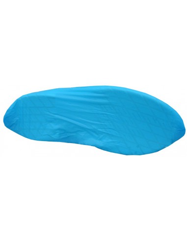 Couvre chaussures en polyéthylène bleu