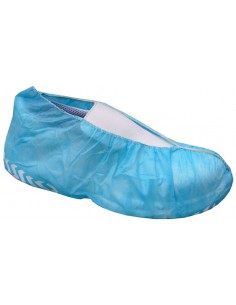 Couvre chaussures en non tissé bleu