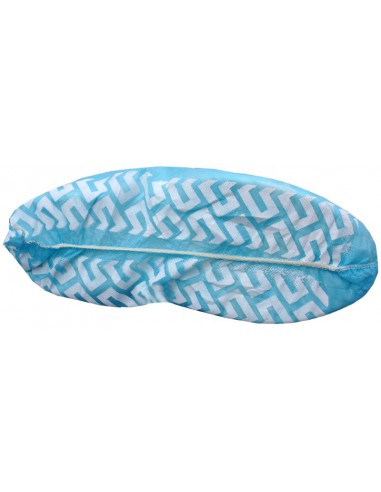 Couvre chaussures en non tissé bleu