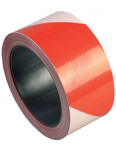 Ruban de signalisation rouge blanc 70011