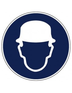 Panneau port du casque obligatoire 70360CA