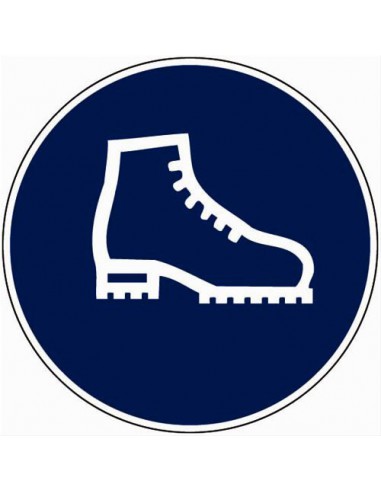 Panneau port des chaussures de sécurité obligatoires 70360CH