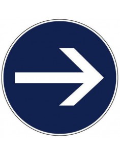 Panneau de sens obligatoire 70360SO